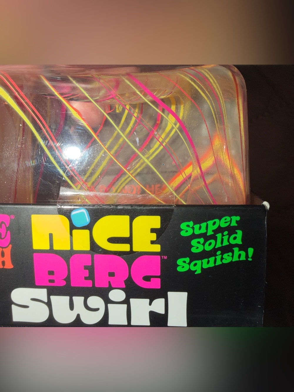 NeeDoh Nice Berg XL Giant Nee Doh Niceberg Solid Squish Cube Brand New
